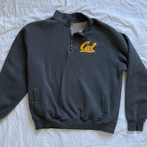 Cal UC Berkeley Quarter-Zip Sweatshirt (Adult XL)